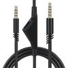 2024 Gaming Headset Audio Cable 2 Meters Adjustable Volume 3D Stereo Extension Cable Compatible  Astro A10 A40 A30
