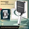 High Pressure Shower Head with Bracket 3 Settings Handheld Shower Head Against Low Water Flow for Bathroom and Pets Rinse