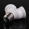 E27 Lamp Head Changed From Two Lamp Holders White Fireproof Light Base Lamp Socket Bulb Holder R2Q1