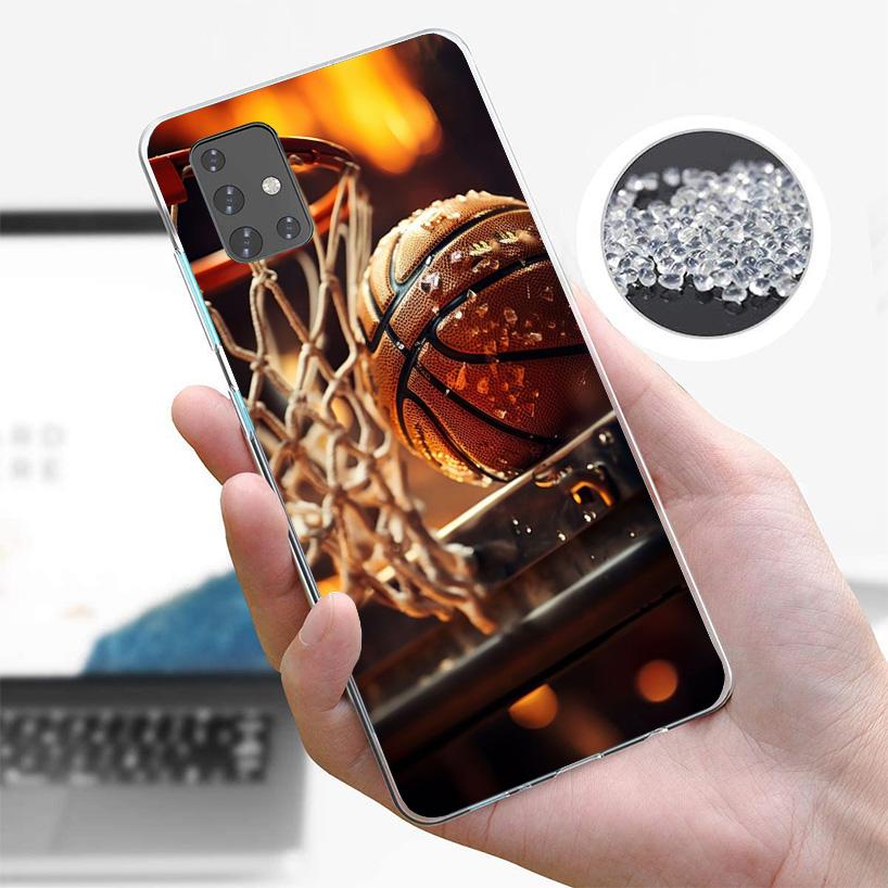 Basketball Basket Play Phone Case For Samsung Galaxy A52 A32 A22 A12 A51 A31 A50S A30S A20S A10S Note 20 Ultra 10 Plus S10 A72 A