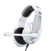 3.5mm Gaming Headset with Noise Isolating Microphone, Over Ear Game Headset, LED Light, Volume