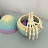 Detailed Skull Hand Model  With  Component Halloween Ornament For Adults And Kids Home