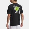Under Armour UA Racquet Loose Fit Round Neck Fashionable Short Sleeve T-Shirt Men Tops Black 1390196-001