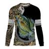 Hockey American T-Shirt Men's 3d Print Polyester Comfortable T-Shirts Long Sleeve Tops Unisex