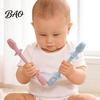 Infant Soothing Chew Toy Baby Silicone Teething Toy, Food-Grade Bite Soother for Gum Seamless One Piece Teether Relief, Anti-Finger Biting Stick,
