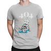 Fout 404 Nieuwste T-shirt voor Mannen Fout 404 Bord Ronde Hals Puur Katoen T-shirt Personaliseer Verjaardagscadeaus Buitenkleding