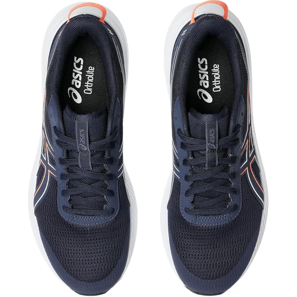 Asics Jolt 5 Running Shoes Men's 22.0 cm Midnight/Vivid Coral 2E