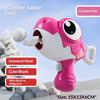 Generic Cartoon Shark Snowball Gun And Cartoon Duck Snowball Clip Soft Launcher Kids Outdoor Winter Snow Fight Play Toy