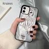 Krajews Tier Eulenaugen weiche Handyhülle Abdeckung Für iPhone 17 Air 16 15 14 plus 12 13 pro max Hülle Schale Fundas