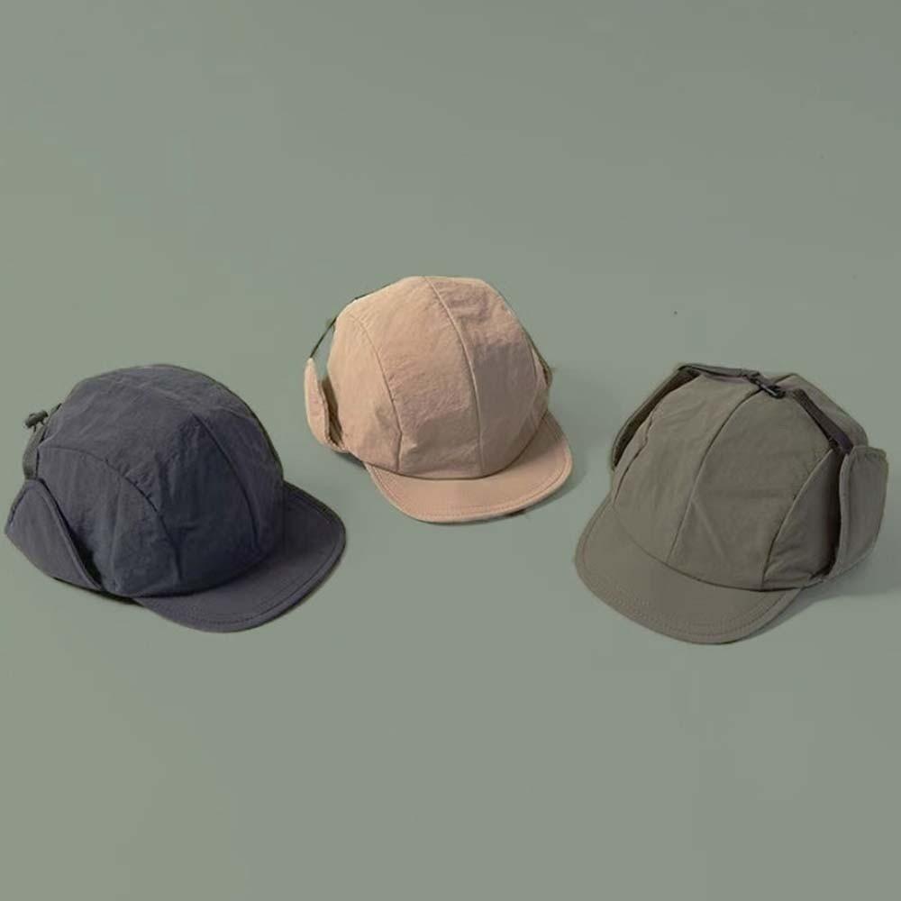 Lightweight Ear Protection Ushanka Multi-functional Windproof Pilot Cap Earflaps Visor Hat  Outdoor