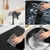 1PCS/12PCS Black Fiber Rag Kitchen Cleaning Towel Kitchen Rag Durable Reusable Cleaning Absorbent Rag
