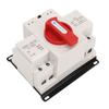 Dual Power Automatic Transfer Switch Red Handle 125A Generator Changeover Switch for Industry 400V