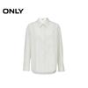 ONLY 2025 Summer Relaxed Fit Lapel Long Sleeve Shirt