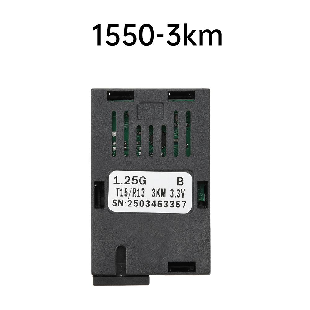 1.25G 1*9 Fiber Optic Module 1000M Gigabit SC Single Mode Single Fiber 1310nm/1550nm Fiber Optic Transceiver 3KM/20KM