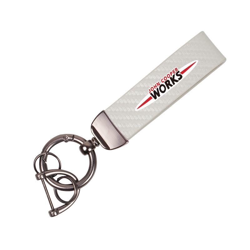 High-end Leather Key Chain Car Logo Keyring Auto Interiors Accessories For Mini Cooper One JCW F54 F55 F56 F57 F60 R50 R52 R53  rdxzk11