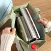 KOBEST Kangbai Student Art Tote: A4 Transparent Mesh Bag with Large Capacity for Books and Supplies.