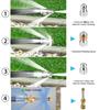 Corrosion Resistant Heavy Duty Drain Jetter Nozzle for High Pressure Washers 4000PSI Capable Lightweight Ergonomic Design