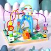Abacus Bead Maze Shape Sorter Improve Logic Training and Thinking Skills Suitable for Early Education Center