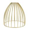 Metal Cage Light Shade Industrial Wire Cage Pendant Lampshade Cover Hollow Mesh Lamp Shade Hanging Light Fixture For Living Room