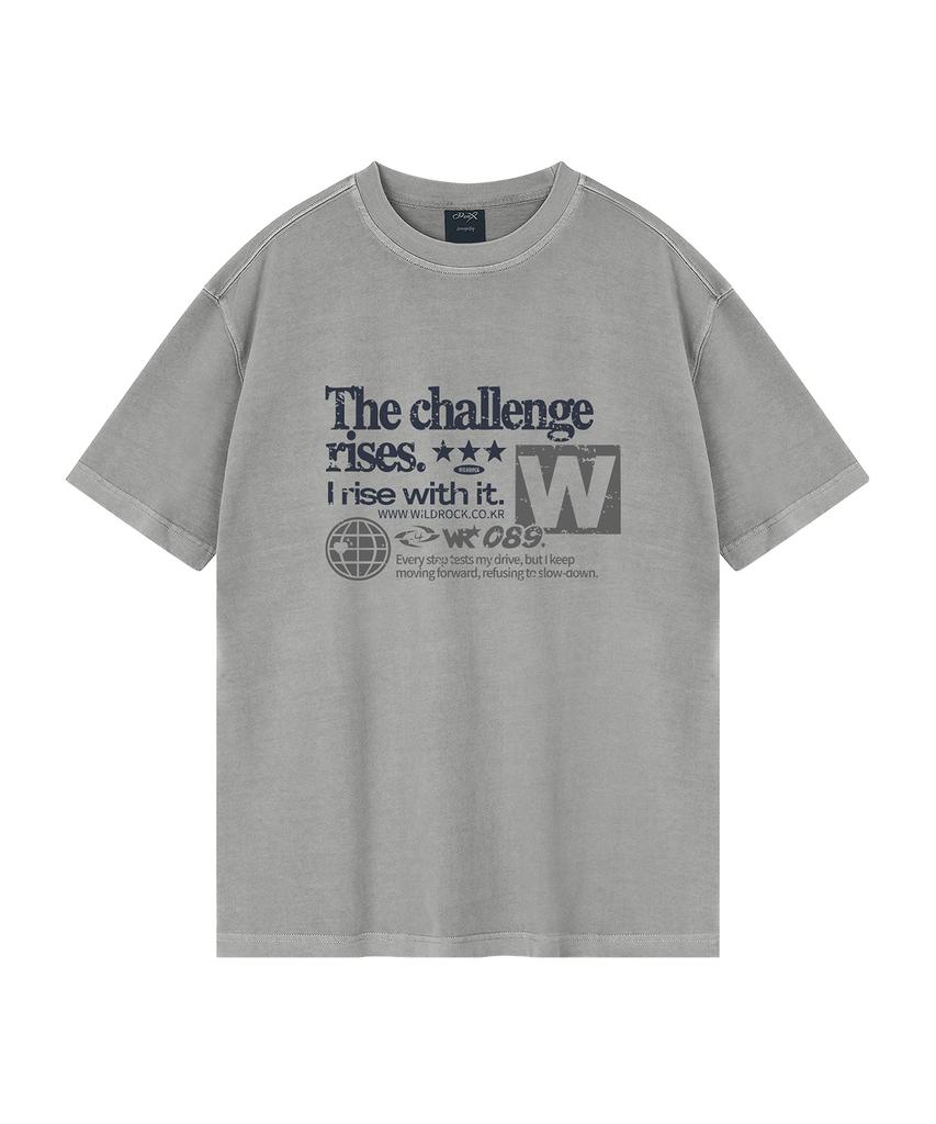 WILDROCK Challenge Pigment Oversized Short Sleeve T-Shirt (Includes Cropped) (Type A)