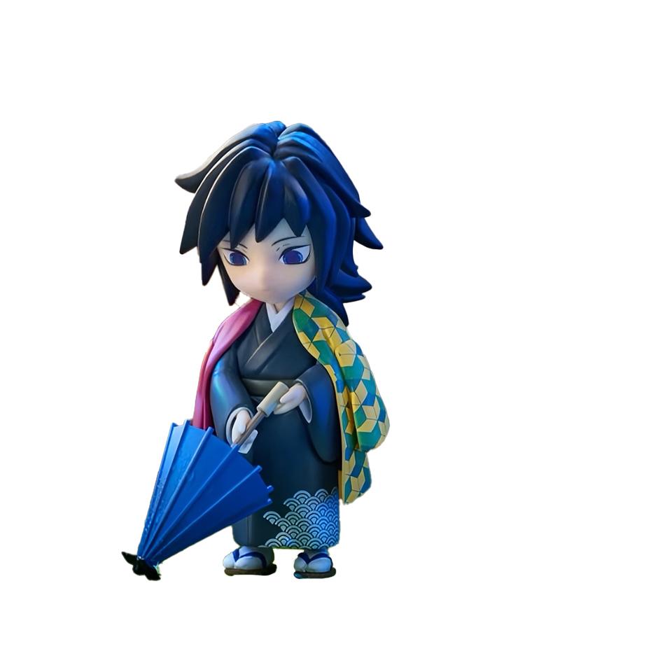Demon Slayer Kimetsu No Yaiba Plum Rain Mystery Blind Box Tanjirou Nezuko Zenitsu Inosuke Collectible Toy Gift For Manga Lovers