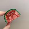 Hair Barrettes Fruit Shape Hair Claw Clips Set Watermelon Strawberry Avocado Accessories Fun Novelty Hair Jewelry For Girls
