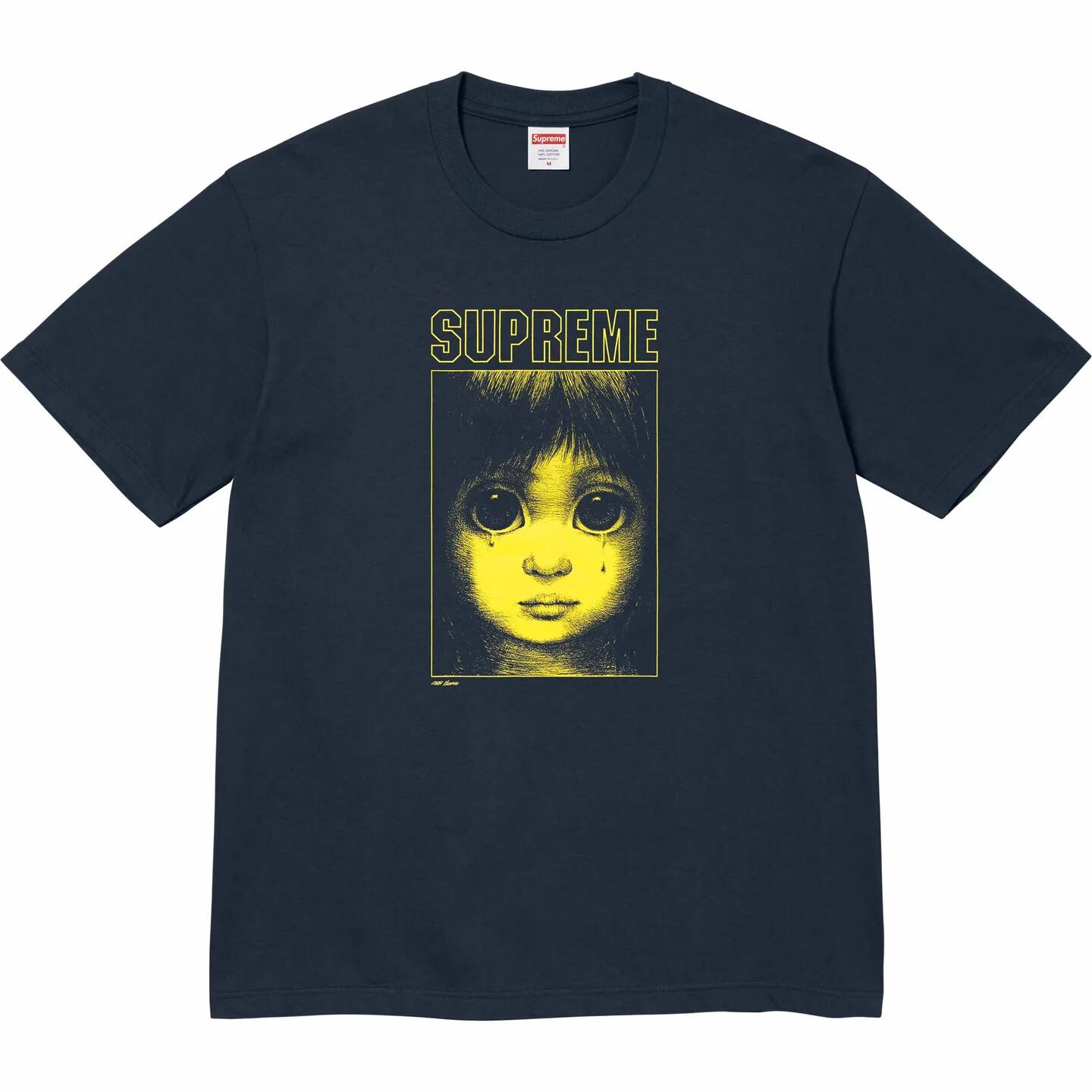 Supreme Margaret Keane Teardrop Tee Navy XL