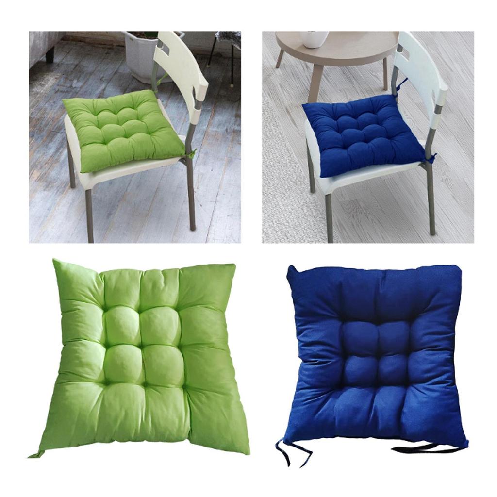 Chair Cushion Tatami Cushion Portable with Strap Breathable Soft Seat Cushion Chair Pad for Living Room Dormitory Home Office