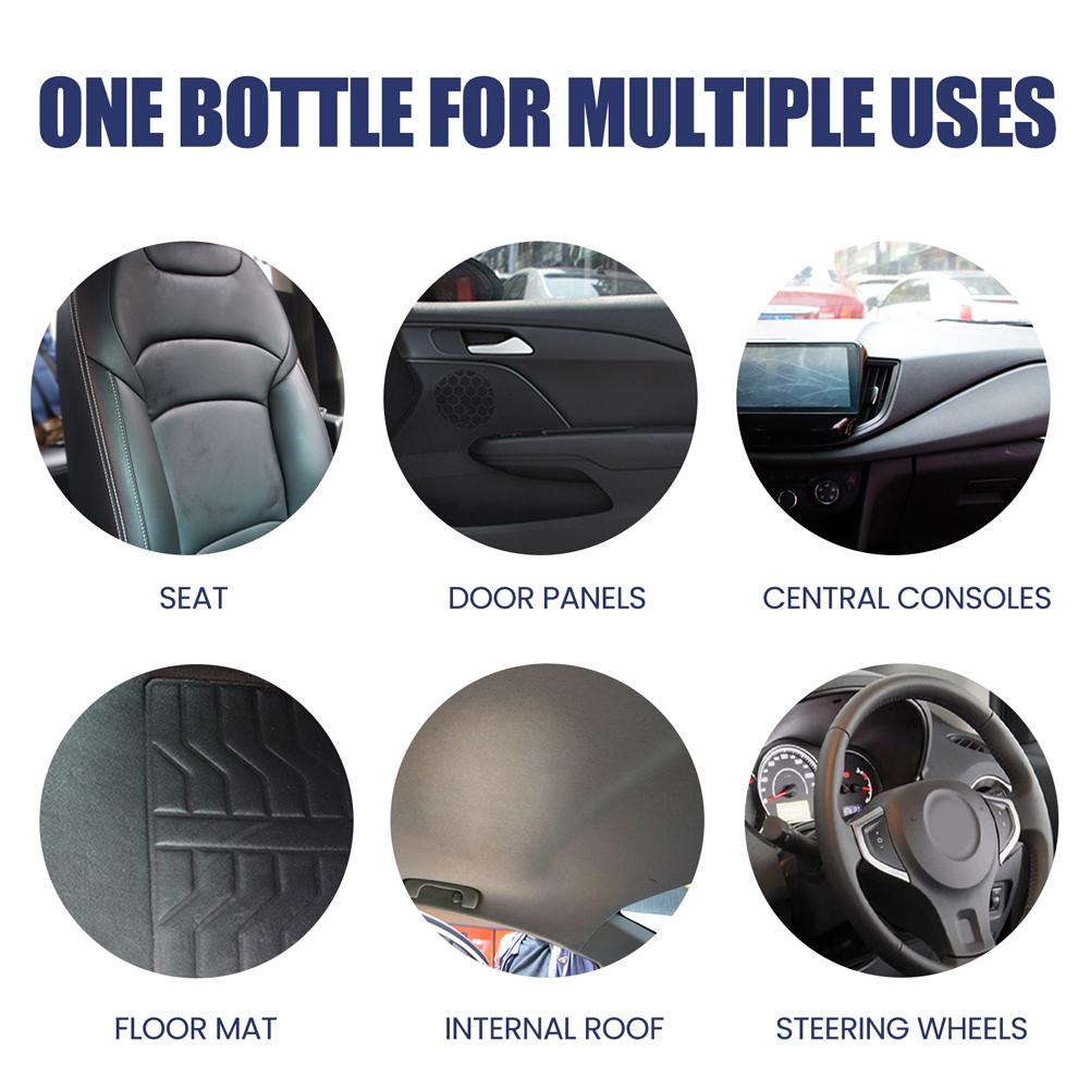 100/30ml Multi-purpose Car Foam Spray Car Cleaner Leather & Upholstery Cleaning Agent For All Vehicles Interiors Dirt Remover