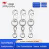 Alloy Bull Head 360° Swivel Snap Hook for Large Dog Leash