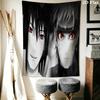 Naruto Wall Tapestry Aesthetic Wall Hanging Printed Fabric Blanket Decorative Tapestries For Bedroom Living Room Home Decor