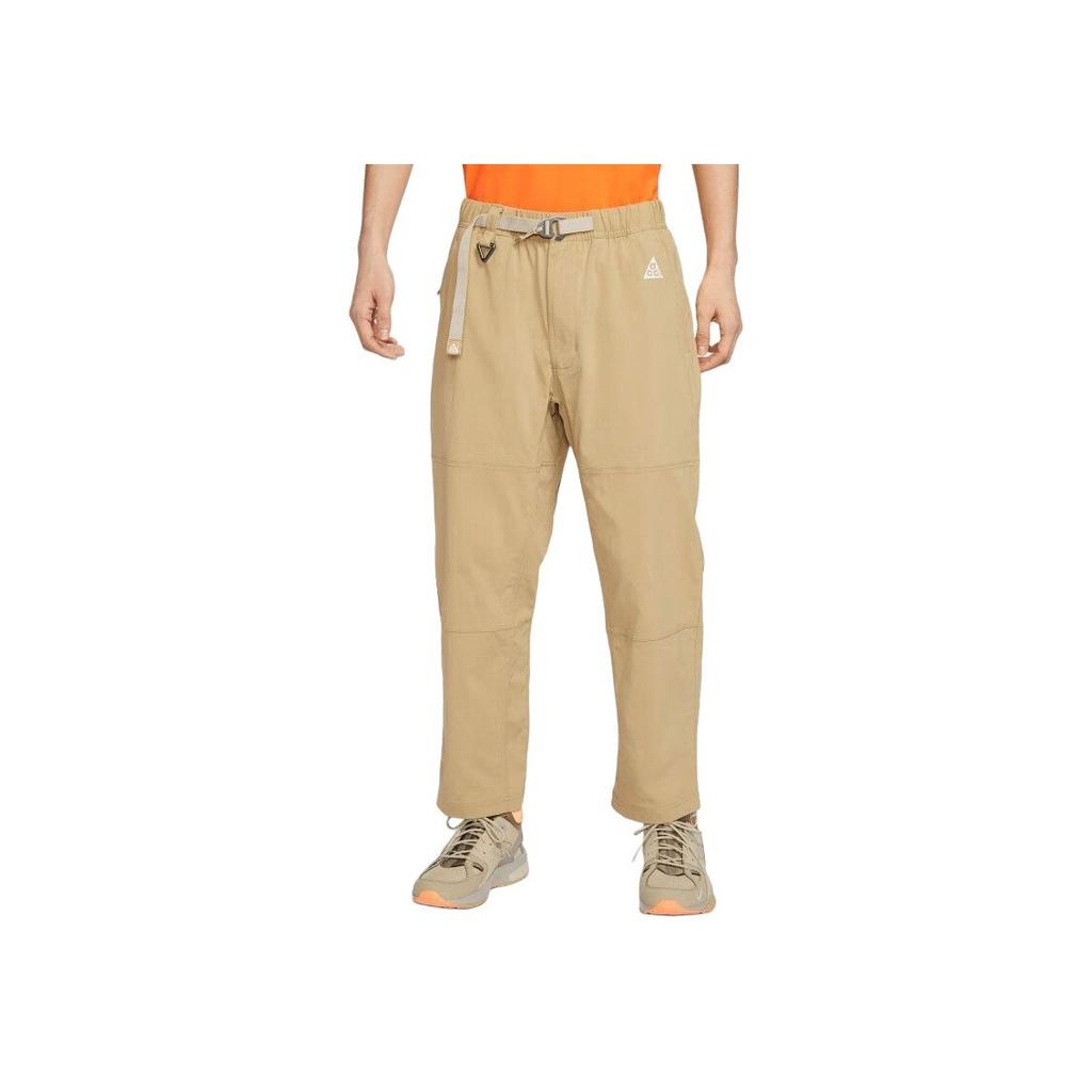 Nike Outdoor Mode Einfache Atmungsaktive Gerades Bein Wander-Freizeithose Herrenhose Khaki FN2451297