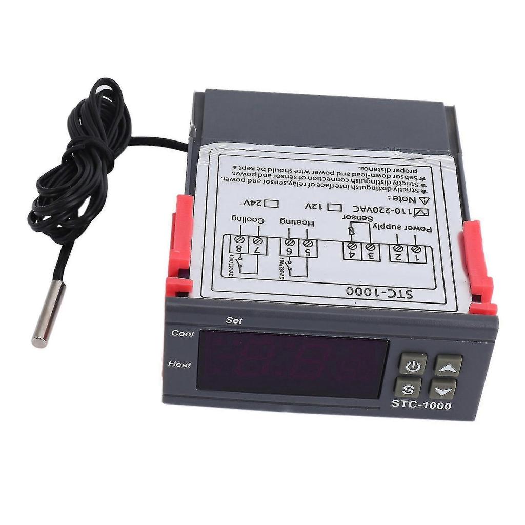 5x 220V/STC-/1000 Digitaler Temperaturregler Thermostat Mit NTC