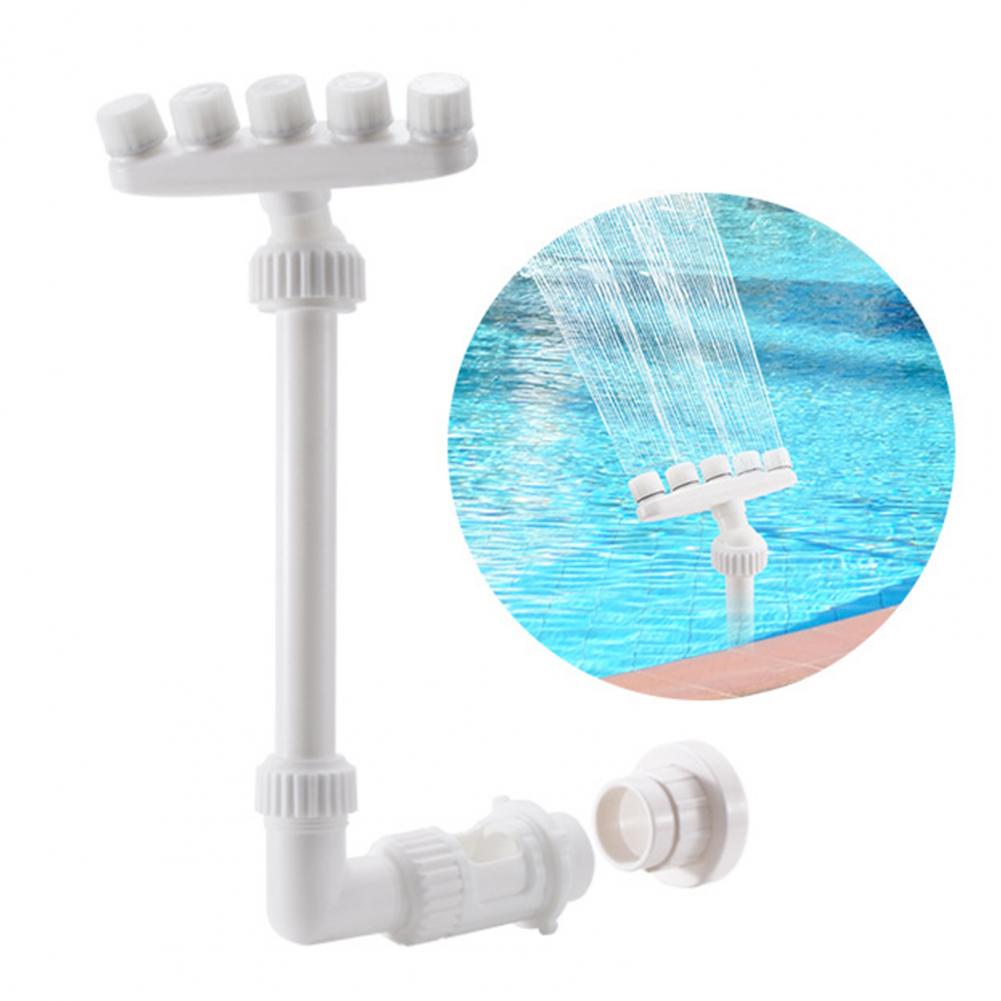 Pool Fountain for Inground Pools Universal Compatibility Pool Fountain Adjustable Pool Waterfall Sprinkler for Inground