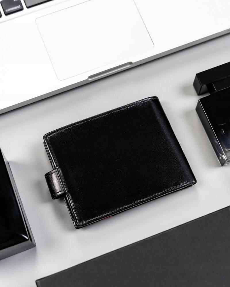 Men's Leather Wallet with RFID System - Rovicky