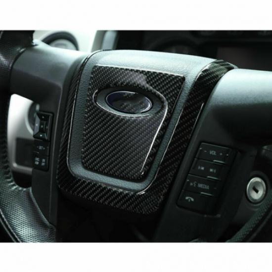 Car Center Console Steering Wheel Decor Cover Trim Sticker For Ford F150 2009-14