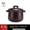 Wei Yi Dry-Burn Resistant Ceramic Clay Pot