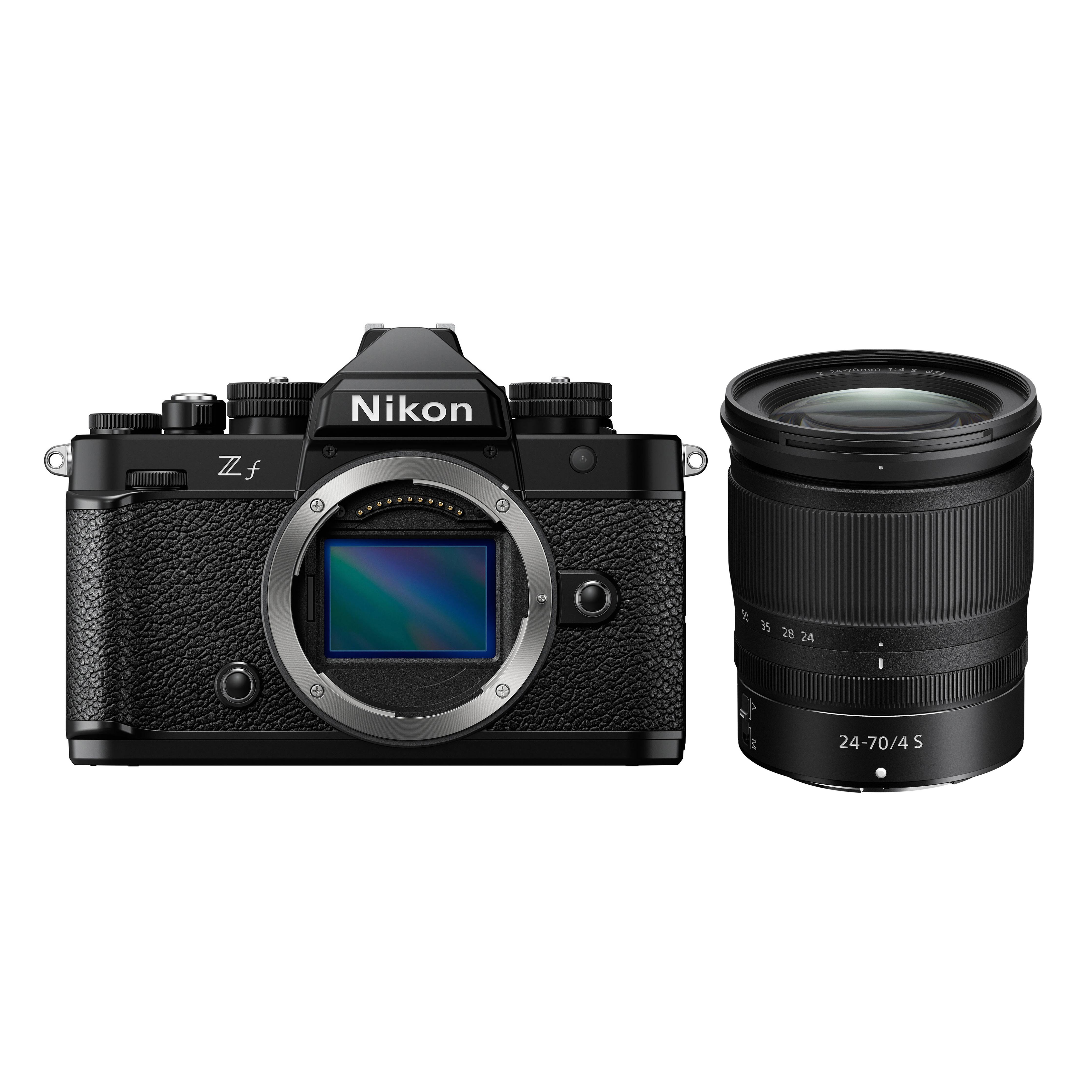 

Nikon Zf Mirrorless Camera + Z 24-70mm f/4 S Lens чорний