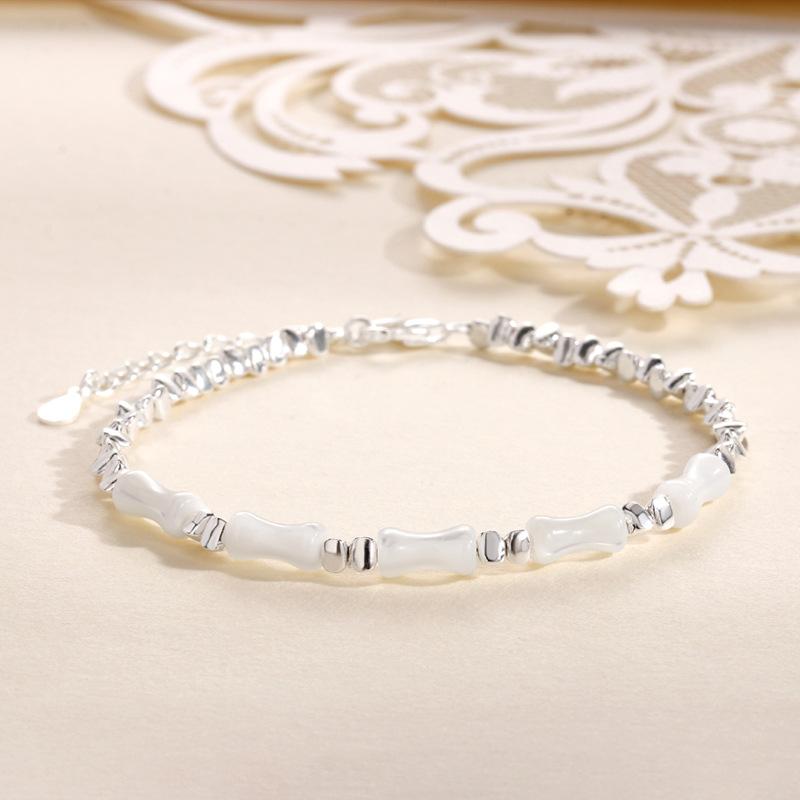 Bamboo Bracelet Women's Guochao New Chinese Style Retro Fashion Personality Versatile Design Sense Bracelet Women
