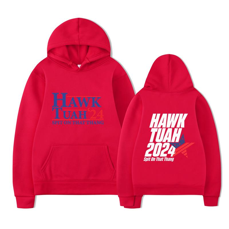 Hawk Tuah Spit on That Thang Hoodies Men Fashion Long Sleeve Sweatshirts Women Casual Harajuku Streetwear Sudaderas