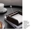 Minimalist Solid Wood Tissue Box for Dining or Coffee Table