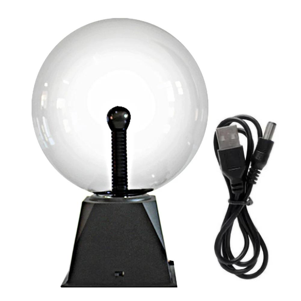 3/4/5/6/8 inch Magic Plasma Crystal Ball Touch Lamp LED Night Light Room Decoration Creative Birthday Christmas Gifts for Kids