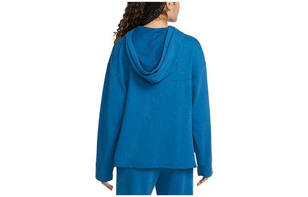 Nike Sweatshirts Women's Blue Hooded Moderate Regular DM7033-407