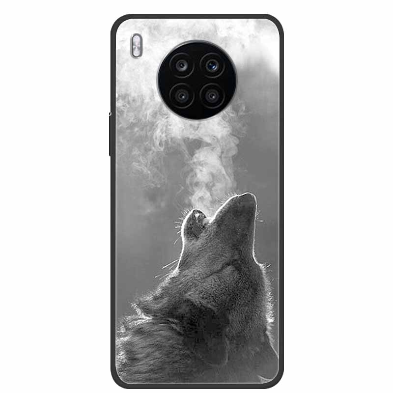 For Huawei Nova 8i Case Shockproof Soft silicone TPU Back Cover For Huawei Nova 8i Phone Cases Nova8i Nova 8 i 2021 Cute Cartoon