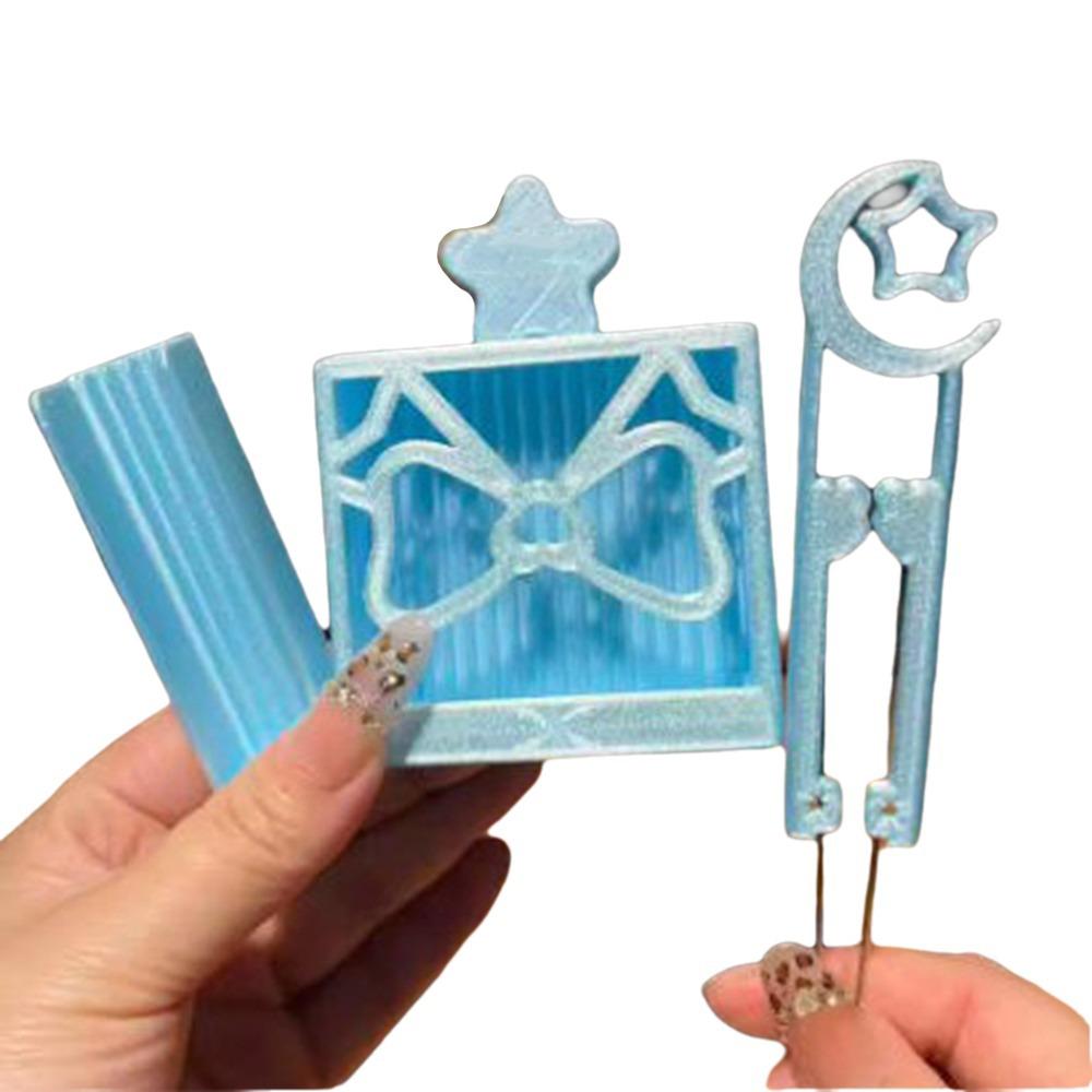 

DIY Fuse Beads Aligner Tray Set Plastic Beads Mini Fuse Bean Picking Tray Deer Shape Handmade Perler Bead Tool