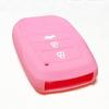 [IKT] Silicone Cover for Toyota Cars Smart Key 3 Buttons Light Pink/New Crown (2022~)