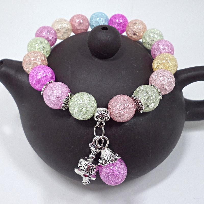 Red Agate Crystal Beaded Bracelet for Women - Handcrafted Couple Jewelry
