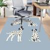 1PC Dalmatian Non-Slip Floor Carpet Compatible for Office&Living Room&Bedroom&Dining Room - Flat- Soft & Pattern, Vibrant Colors-W284