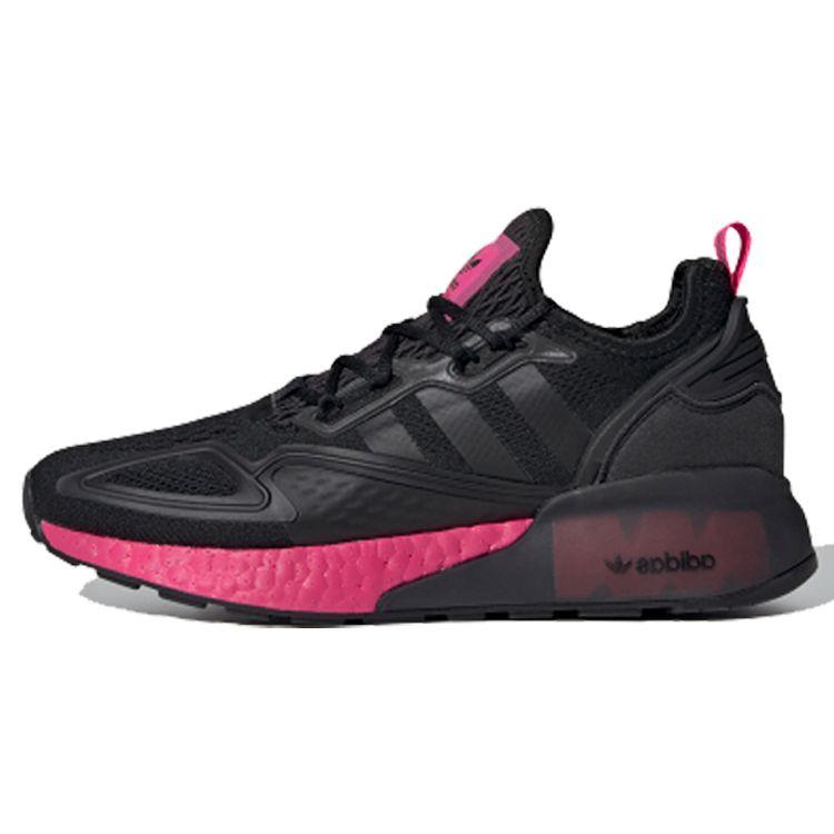 

adidas ZX 2K Boost Black Shock Pink Женские кроссовки Core-Black FV8986