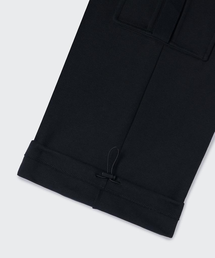 MUSINSA STANDARD WOMAN Women'S Double Knit Sweat Multi Cargo Pants [Black]
